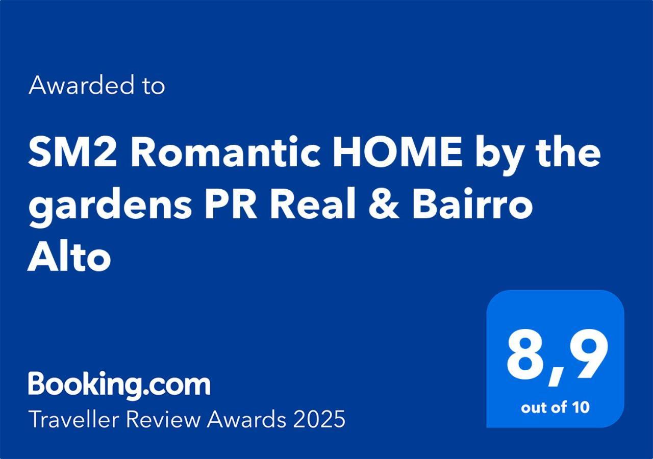 Sm2 Romantic Home By The Gardens Pr Real & Bairro Alto Lisboa Exteriör bild